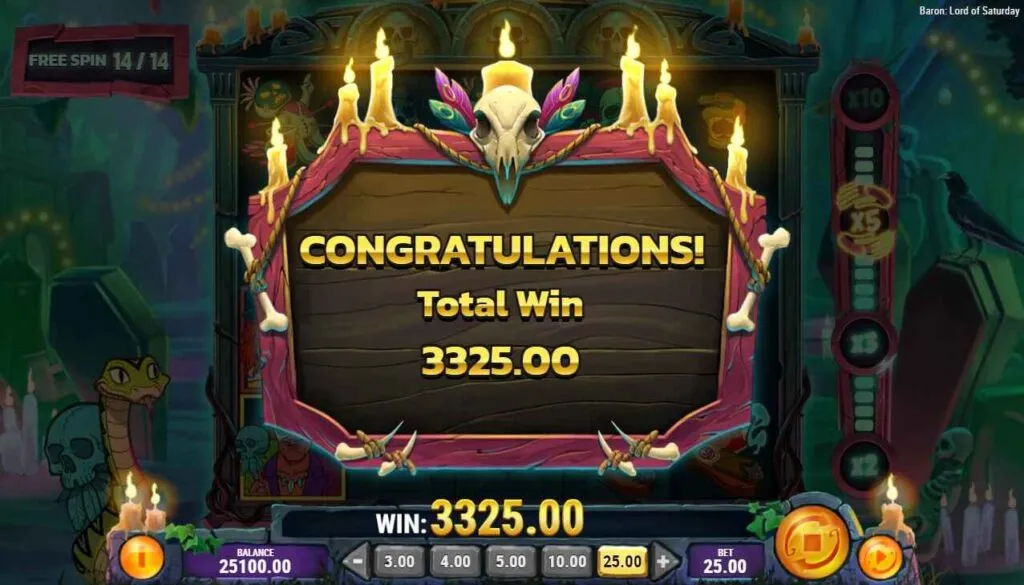 Baron Lord of Saturday | Slot Game Review | Highbet
