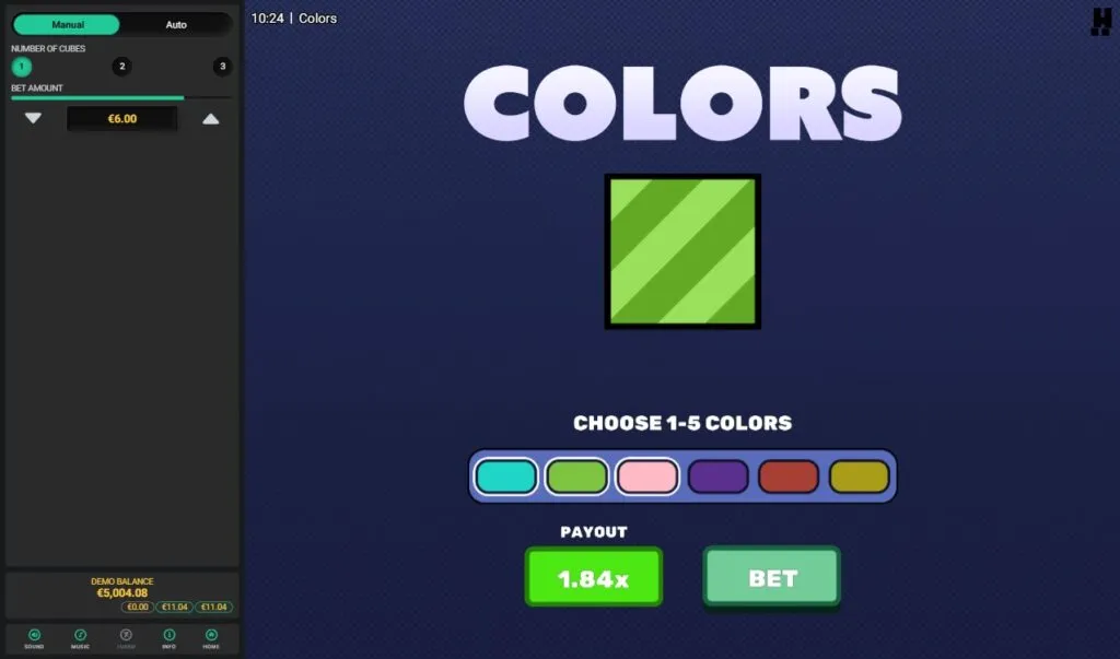 Guess the Colors in Highbet | Dare2Win | Hacksaw Gaming