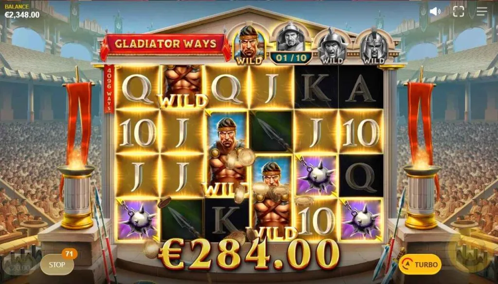 Gladiator Ways | Slot Game Review | Red Tiger