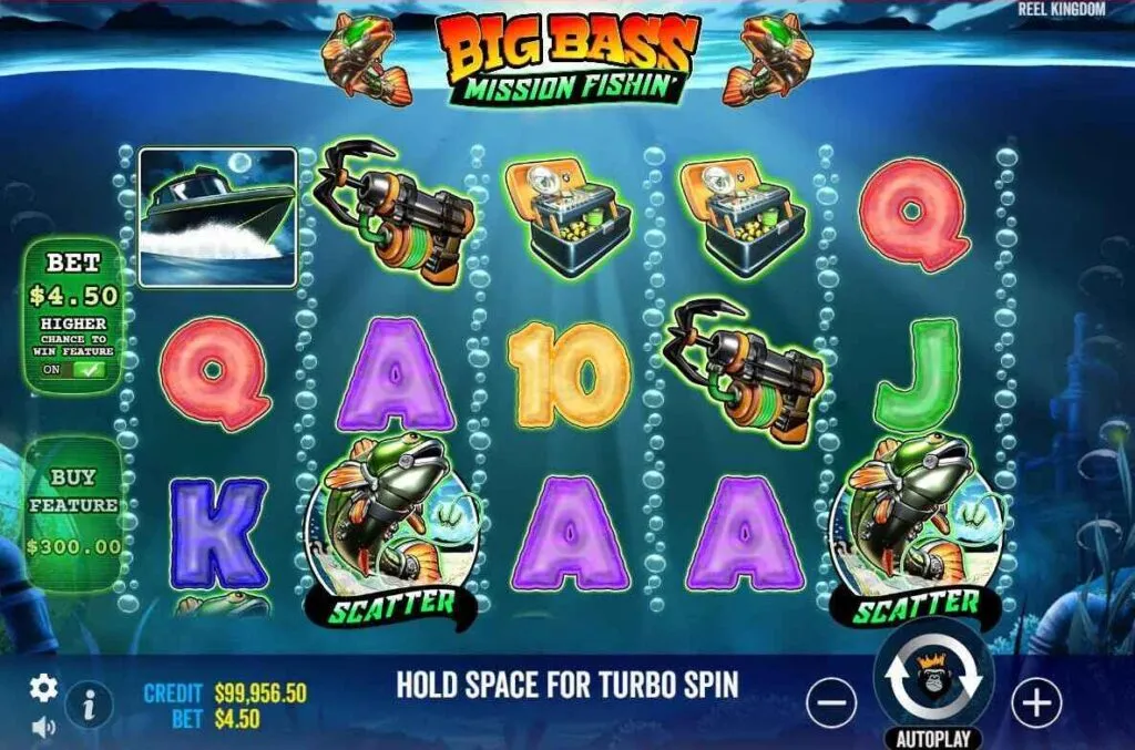 Big Bass Mission Fishin' | Slot Game | Pragmatic Play