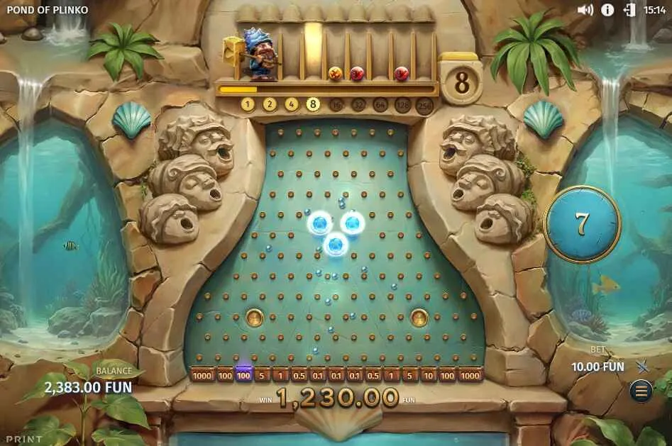 Pond of Plinko | Slot Game Review | Print Studios