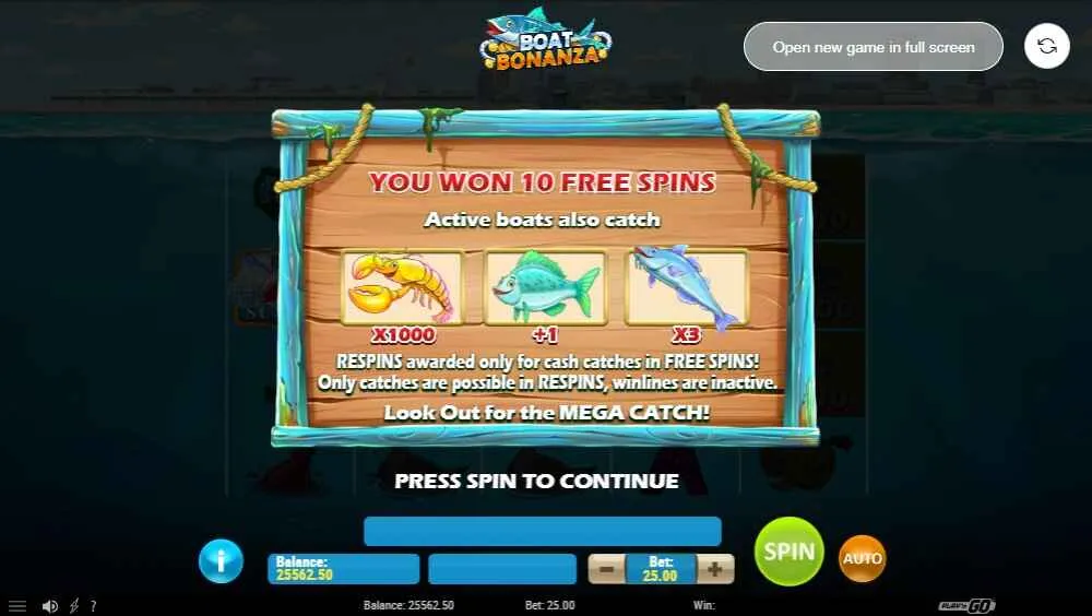Boat Bonanza | Slot Game Review | Play'n GO