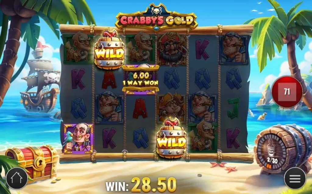 Crabby's Gold | Slot Game Review | Play&rsquo;n GO