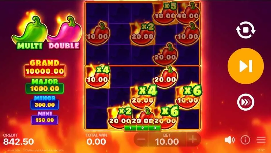 3 Chillies and Joker Hold and Win | Slot Game Review | Playson