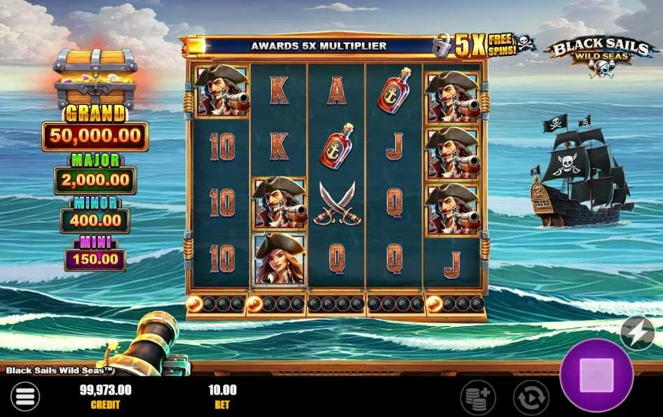 Black Sails Wild Seas&trade; | Slot | Infinity Dragon Studios
