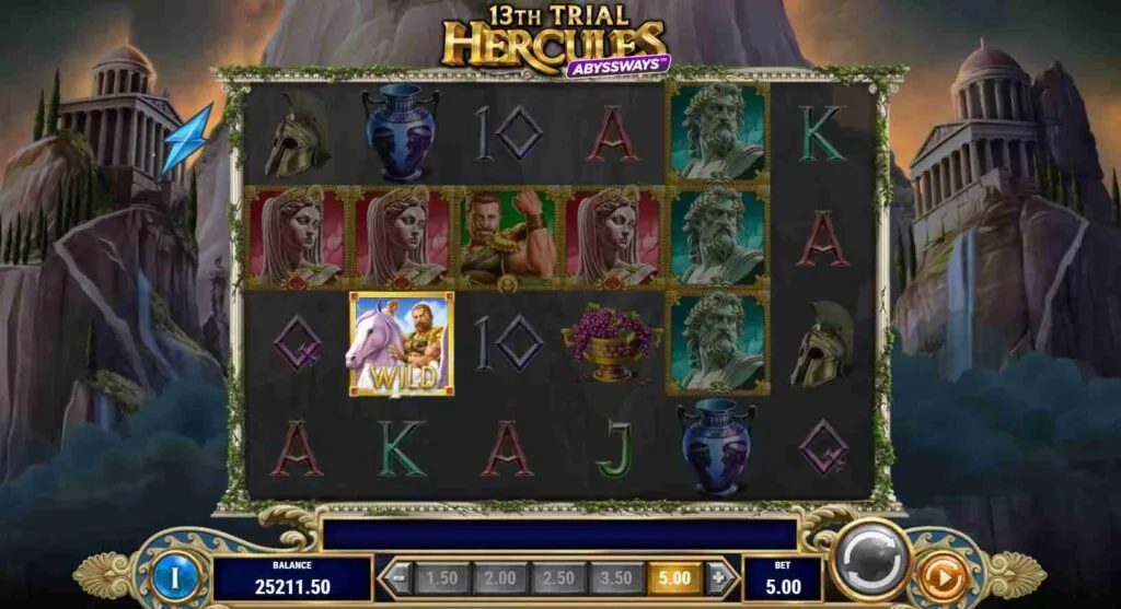 13th Trial Hercules Abyssways | Slot Game Review | Play&rsquo;n GO