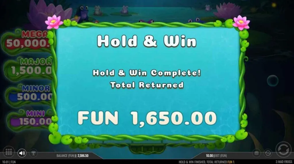 3 Mad Frogs | Slot Game Review | Iron Dog Studio