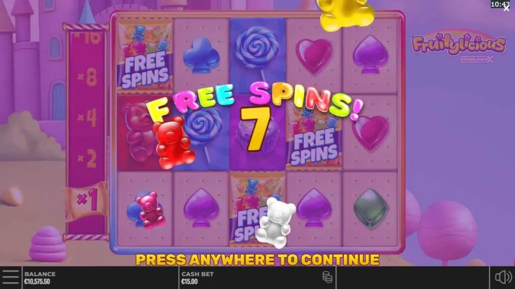 Fruitylicious DoubleMax&trade; | Slot Game Review | Yggdrasil