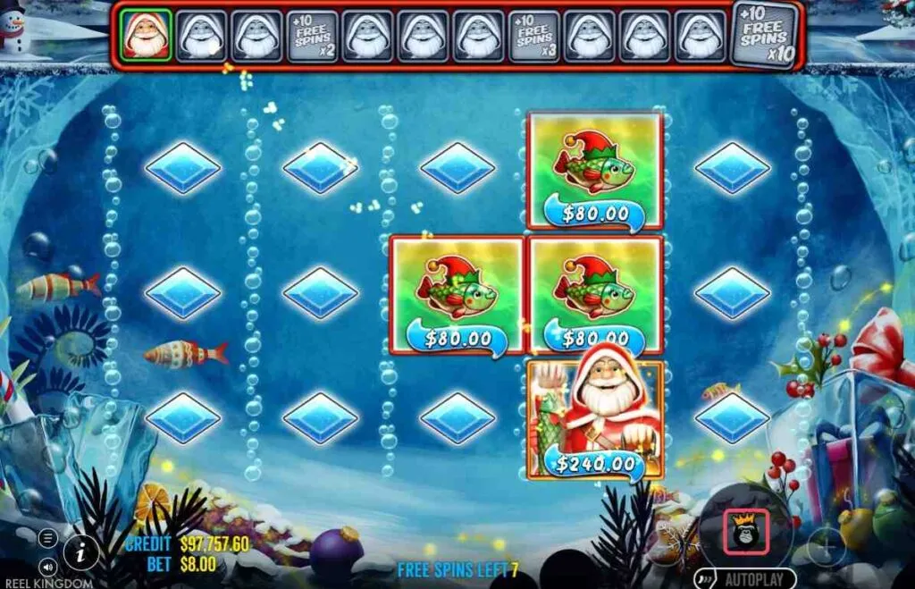 Big Bass Christmas - Frozen Lake | Slot Game Review