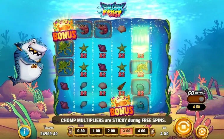 Shark Feast | Slot Game Review | Play&rsquo;n GO 🦈