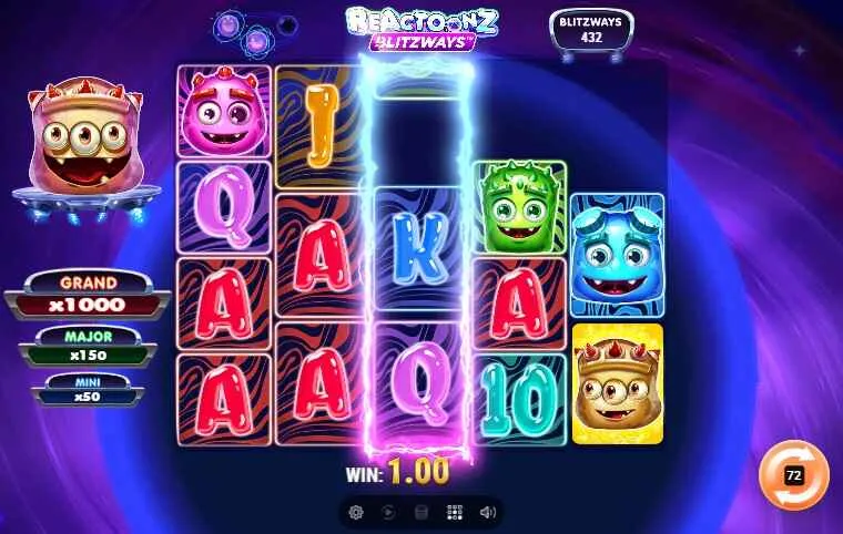 Reactoonz Blitzways Slot Game Review 2026 Play&rsquo;n GO