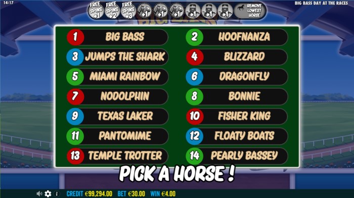 Big Bass Day at the Races Slot Review