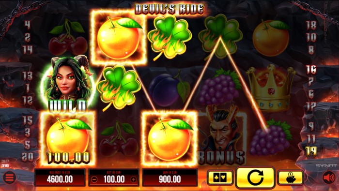 Devil's Ride Slot Game Review