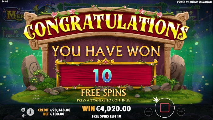 Power of Merlin Megaways Slot Game Review