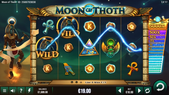 Moon of Thoth Slot Game Review
