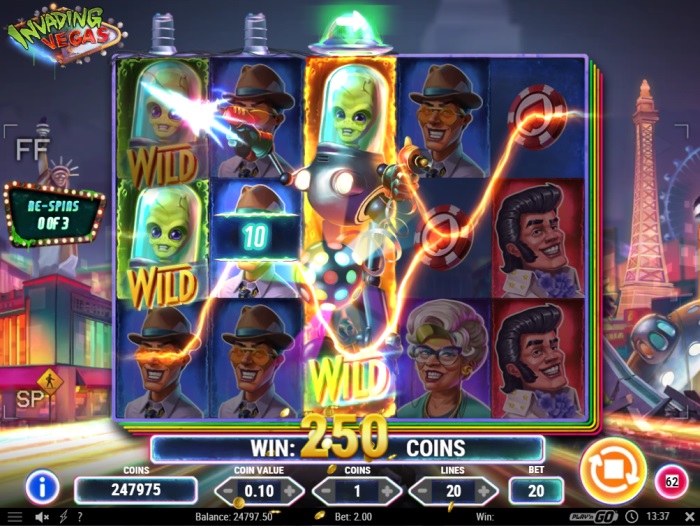 Invading Vegas Slot Game Review