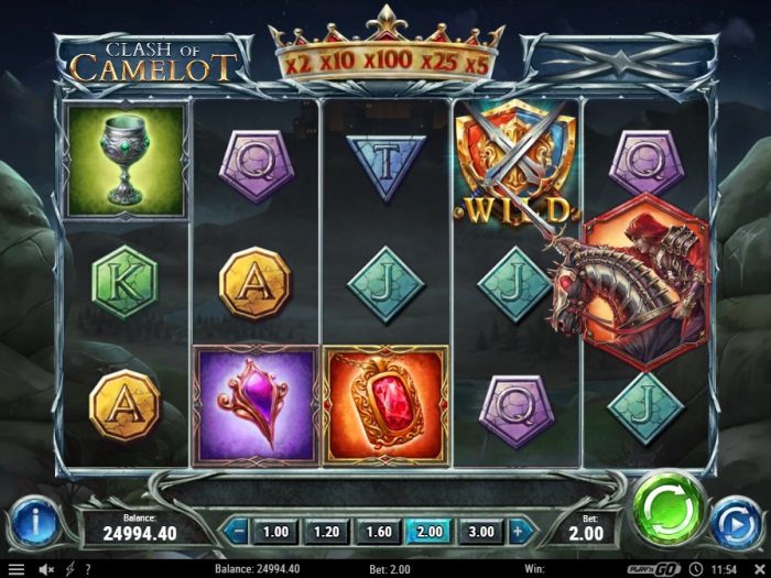 Clash of Camelot Slot Game Review