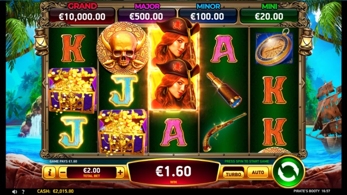 Pirate’s Booty Slot Game Review