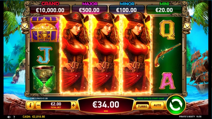 Pirate’s Booty Slot Game Review