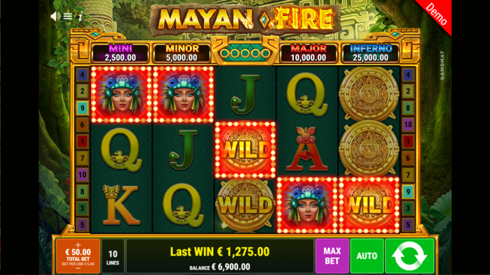 Mayan Fire Slot Game Review