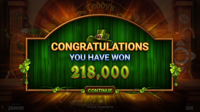 Teddy’s Tavern Slot Game Review