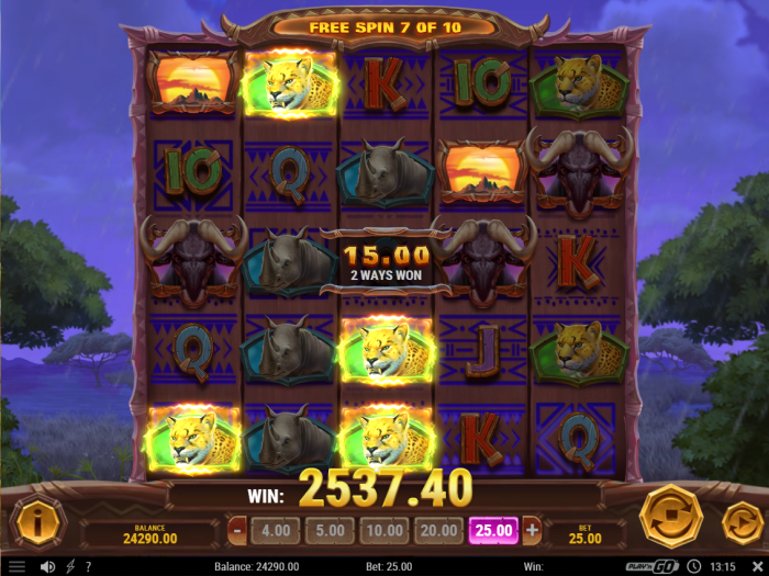 Safari Of Wealth Slot Game Review
