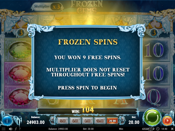 Frozen Gems Slot Game Review