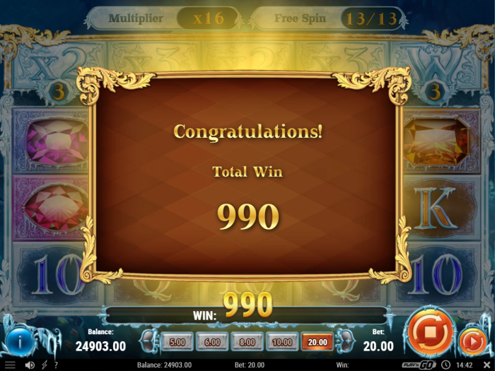 Frozen Gems Slot Game Review