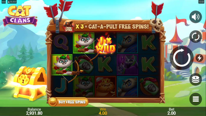 Cat Clans Slot Game Review