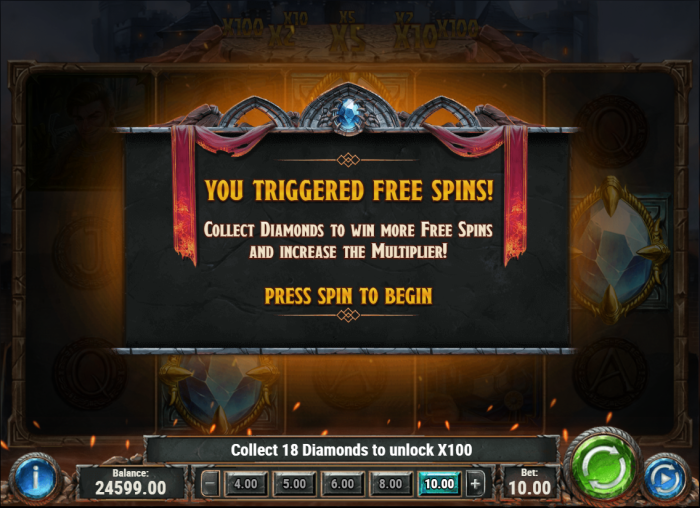 Diamonds Of The Realm Slot Game Review