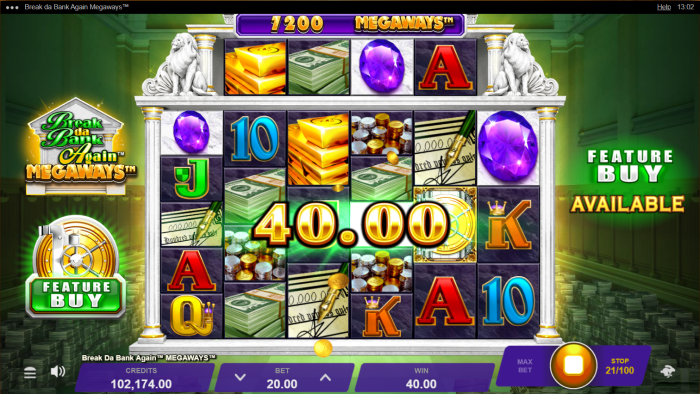 Break Da Bank Again Megaways Game Review