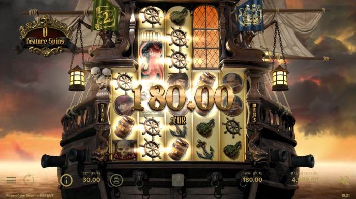 Rage Of The Seas Slot Game Review