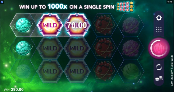 Solar Wilds Bonus Features