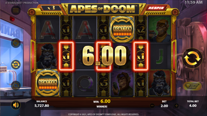 Apes Of Doom Slot Game Review