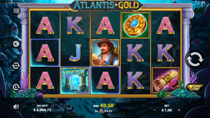 Atlantis Gold Slot Game Review