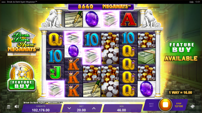 Break Da Bank Again Megaways Game Review