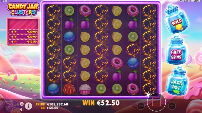 Candy Jar Clusters Slot Game Review