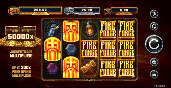 Fire Forge Slot Game