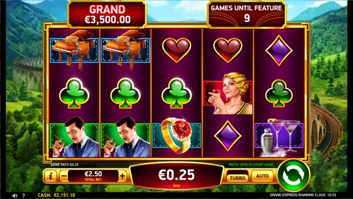 Grand Express Diamond Class - Slot Game - HighBet Blog