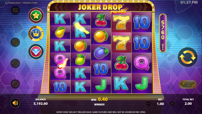Joker Drop Slot Game Review