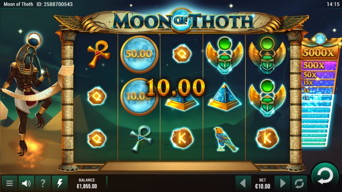 Moon of Thoth Slot Game Review