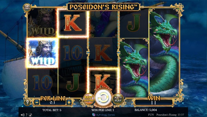 Poseidon&rsquo;s Rising Slot Game Review