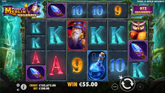 Power of Merlin Megaways Slot Game Review
