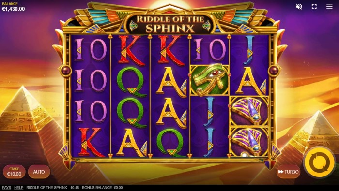 Riddle of the Sphinx Slot