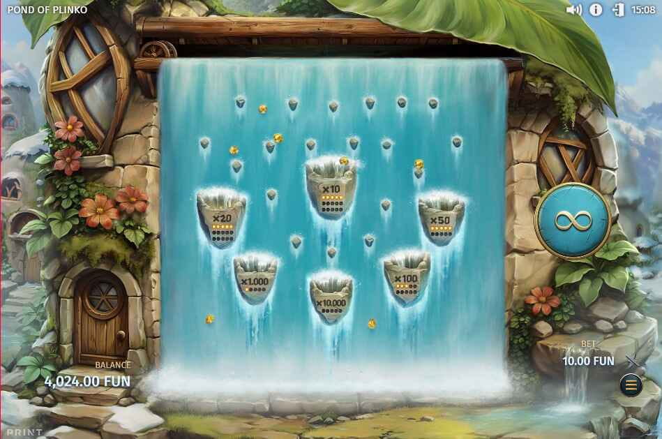Pond of Plinko | Slot Game Review | Print Studios