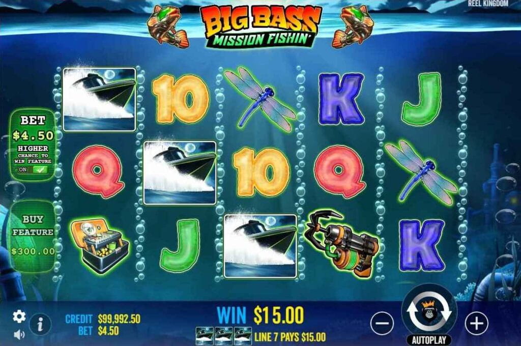Big Bass Mission Fishin' | Slot Game | Pragmatic Play