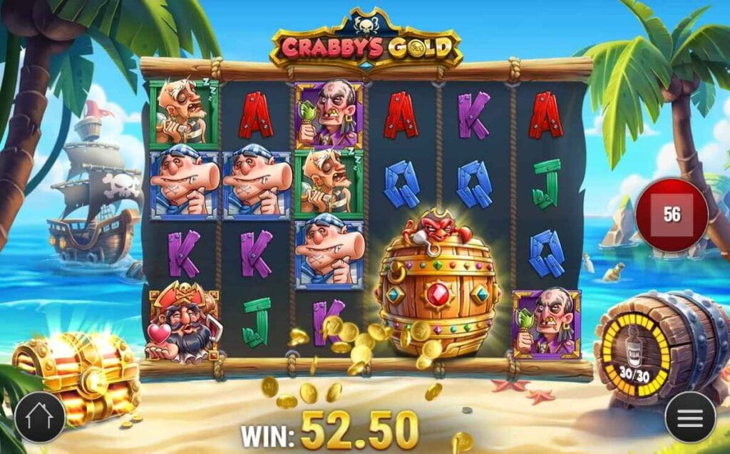 Crabby's Gold | Slot Game Review | Play&rsquo;n GO