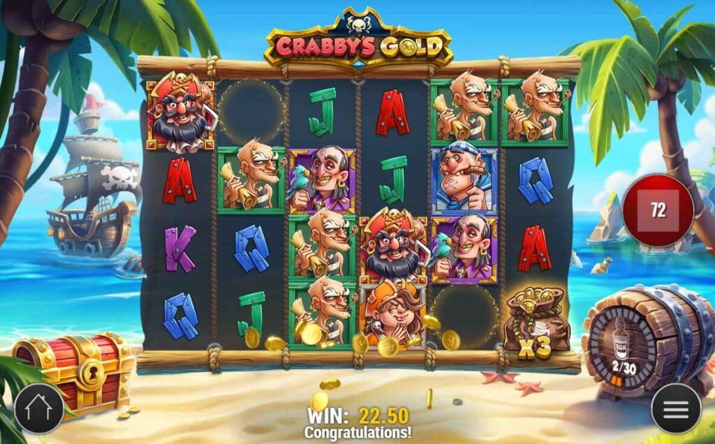 Crabby's Gold | Slot Game Review | Play&rsquo;n GO