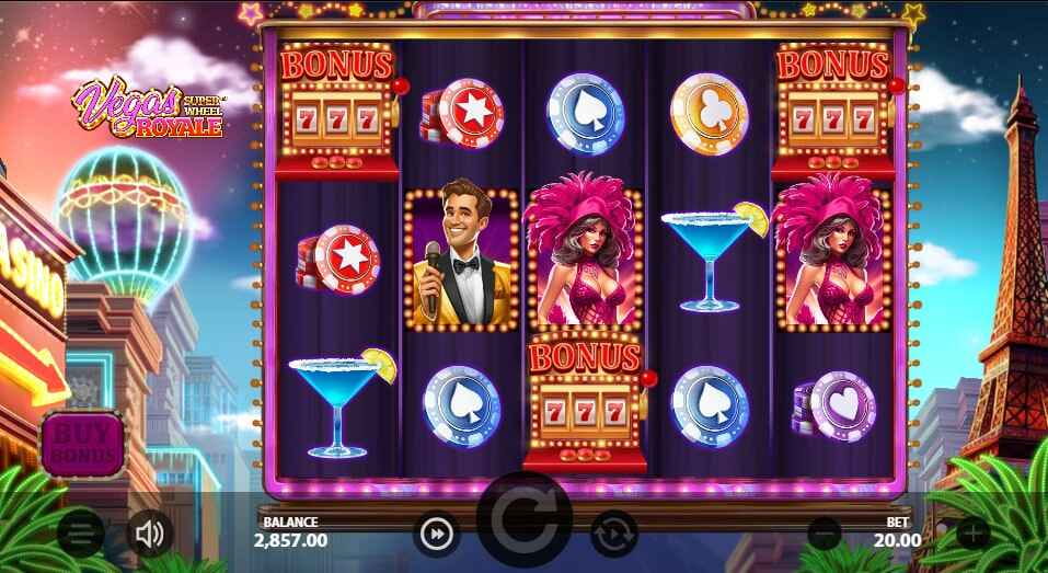 Vegas Royale Super Wheel&trade; | Slot Game Review | Stakelogic