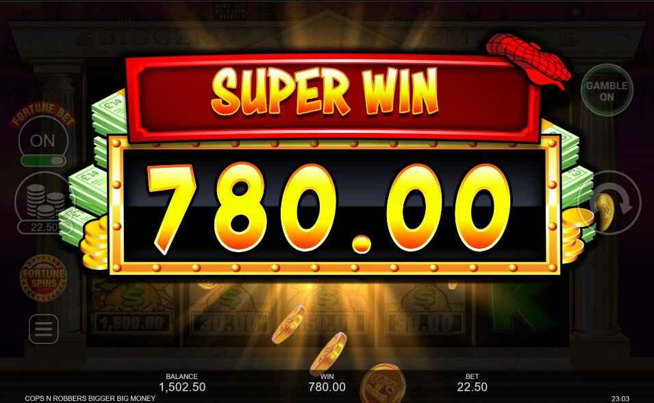 Cops &lsquo;n&rsquo; Robbers Bigger Big Money | Slot Game Review